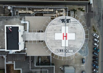 Héliport de la Clinique Belledonne
